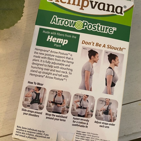 Posture support garment - Picture 2 of 2